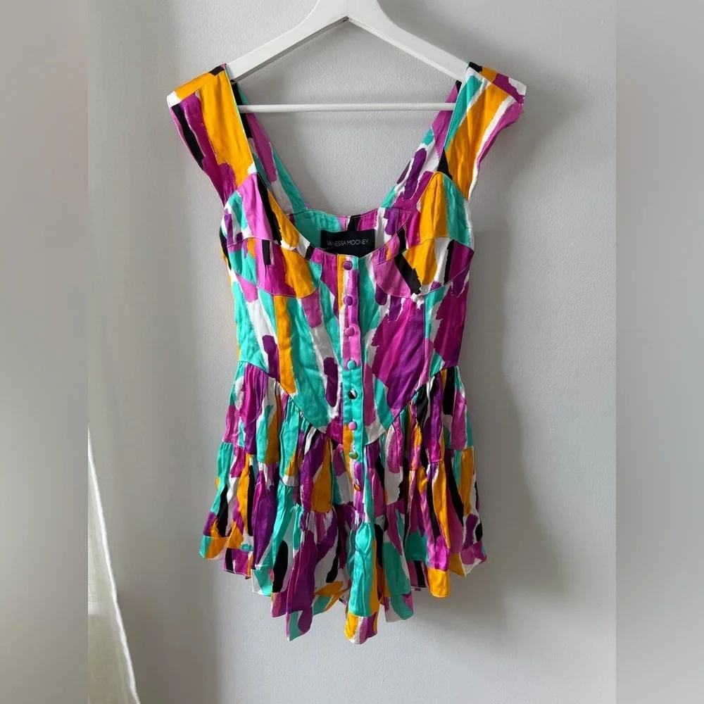 Vanessa Mooney Elisabeth Romper Dress
